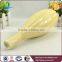 Yellow embossed stoneware table flower vase YSv0042-01