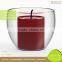 Novelty Ti-Borosilicate Glass Cheap Candle Crystal Tea Light Holder