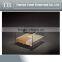 Modern Travertine With Movable Glass Surface Tea Table
