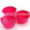 Household plastic washing baskets
