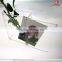 China factory wholesale rectangle acrylic lucite vase with photo frame