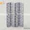 Interior decoration cheap art screen classical design metal folding screen