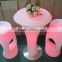 Led plastic center furniture/commercial meeting chair/led chair