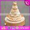 Customize cartoon gifts wooden girls music box W07B050
