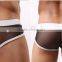MGOO New Arrival Band Mens Sexy Mesh Brief Short For Gays Transparent Jocks Thongs MB018