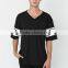 Hot Sale v Neck Two Tone t- Shirt Wholesale