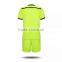 OEM cheap designer100%polyester mesh lightweight children kids sweat soccer sport training suit