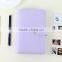 A6/A6 faux leather cover loose leaf agenda planner custom daily planner dairy with clasp/insert pocket /pen holder