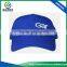 Hot selling blue unisex custom knitted Embroidery logo sports cap/cap and hat/golf visors