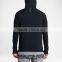 Custom raglan sleeves sportswear fleece zipper mens gym pullover hoodie