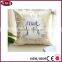 customized design hot stamping digital painting pillow cover