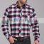 Bulk wholesale plaid flannel shirt European & America style with competitive price