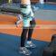 Fast Dry Stitching Elastic Stamp Feet Tight Fitness Jogging Bottoms