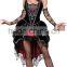 WOMEN'S VICTORIAN STEAM PUNK Vampire Gothic Vampire Witch Cosplay Dress