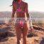 2016 Sexy Womens Push-up padded Bikini Set Triangle Swimsuit