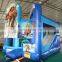 Hot sale commercial cheap inflatable bouncer,jumping bouncy castle with slide