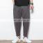 T-MP006 Linen Cotton Tapered Smart Casual Cargo Men Pants