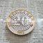 Custom gold souvenir coin high quality metal coin with custom design
