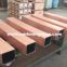Square copper mould tubes for CCM