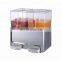 Commercial cold soft drink dispenser/Hotel used juice dispenser machine plastic custom catering soft drink cooler mixer