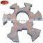 Cut Thick Plate Laser Cutting Carbon Steel Carbon Steel Circular Cutting Processing Steel Plate