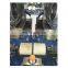 Knurling machine with insertion for aluminum profile
