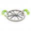 Hot selling kitchen plastic watermelon cutter manual slicer stainless steel melon slicer with Comfort Silicone Handle