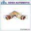 Competitive price Hot sale brass push fit plumbing fittings