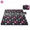 Cheap Polyester China Factory Wholesale Foldable Portable Extra Large Striped Waterproof Outdoor Picnic Blanket