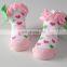 Lace bowknot baby socks princess heart pattern jacquard girl socks princess cute baby