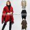 Unisex Split Shawl six color optional Double Sided function Scarf
