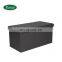 Reatai hot sell 76 x 38 x 38cm pvc folding bedroom modern bed side bench