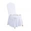 Wholesale Stretch Spandex Dining Room Ruffled Skirt Chair Covers Slipcover For Wedding Banquet Party Chair Covers
