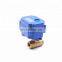 2-way motorized brass ball valve CR02  ADC9-24V actuator electric actuators DN10 automatic control water valve