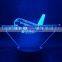 3D Lamp plane airbus best model present for children bright base hot selling USB/battery operated led night light lamp