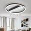 Fashion simple round restaurant lighting led ceiling light for living room