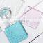 Square blank tempered glass coaster with pvc display box