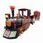 Attraction shopping mall electric trackless train for kids