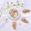 Mix Gold Copper Nail Rivet Rhinestones For Nail 3d Nail Art Decoration Manicure