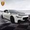 Front Bumper Kit Hood Body kits Car Auto Parts Suitable For Maserati Ghibli Body kit
