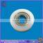 China Nylon Small Deep Groove Ball Bearings Roller Plastic Pulley Wheels with Bearings for Door Windows