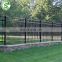 Modern Yard Garden Trellis / Steel Tubular Fence  Forged Wrought Iron Fencing Panel