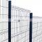 Hot Dipped Galvanized/PVC coated 3D Wire Mesh Fence/ Welded Garden Fence Panels