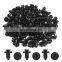 100X 10mm Auto Car Clips Plastic Push Type Rivet Retainer Fastener for Car