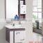 Economical Henan PVC bathroom wall cabinet , wall hung vanity with mirror