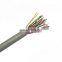 Bare Copper PVC Jacket Unshielded Cat3 White or Grey Telephone Cable