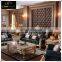 Factory supply Royal gold living room sofa set Classic design sofa set furniture
