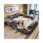 Multi-function king size beds massage fabric bed