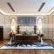 Mediterranean copper decor soft beds wood bed frame bedroom sets