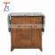 folding ironing board wood cabinet with storage basket drawer